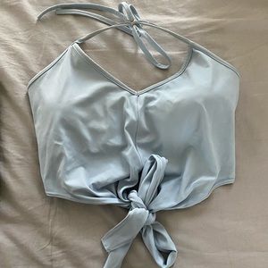 Light blue Kortni Jeane Tie Top